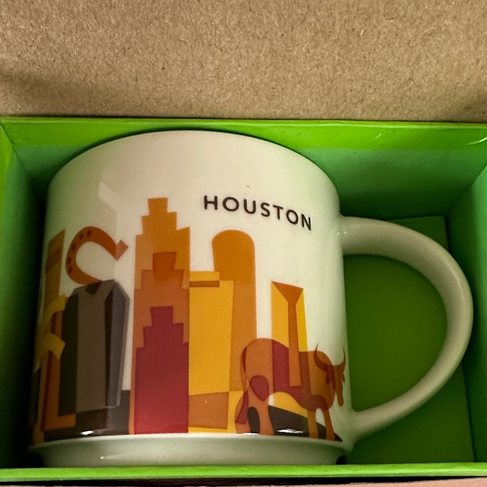 Starbucks Houston Mug - You Are Here in Box